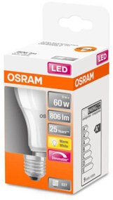 OSRAM LED žiarovka E27 8,8W 827 Superstar matná