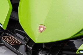 LEAN CARS Elektrické autíčko Lamborghini GT HL528 LED svetlá MP3 zelené