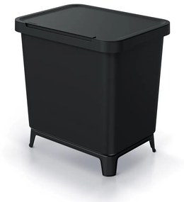 Odpadkový kôš, 29 l, čierna