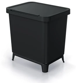 Odpadkový kôš, 29 l, čierna