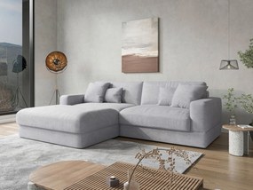 XXXLutz ROHOVÁ SEDAČKA, textil, strieborná Sit & More - Sedačky - 000144027422