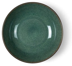 Zelená/čierna servírovacia miska z kameniny 1,8 l Gastro Green/Black – Bitz