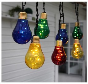 Farebná svetelná LED reťaz Star Trading New Glow, dĺžka 3,6 m