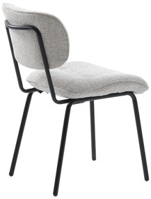 Svetlosivá jedálenská stolička Buffalo – Unique Furniture