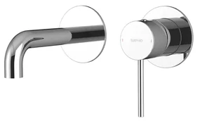 Sapho Sapho, ULTRASAN 2-prvková podomietková umývadlová batéria, hubica 16cm, chróm, UT118V