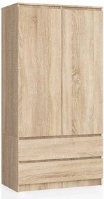 Skriňa S 90 cm 2D 2SZ CLP sonoma
