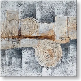 Maľovaný obraz na stenu ABSTRAKT 50x50 cm