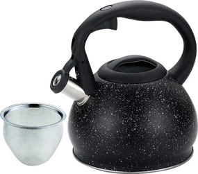 Kinghoff Varná kanvica na vodu 1,2 l, čierna