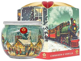 Arome Vonná sviečka v skle Cinnamon & Vanilla, 90 g