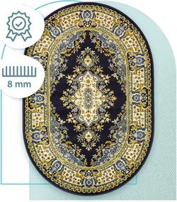 Koberec Agnella Standard Fatima Granát ovál