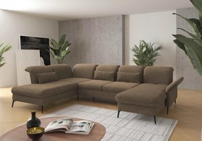 XXXLutz SEDACIA SÚPRAVA, textil, svetlohnedá Sit & More - Sedačky - 00014401184T