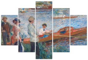 Obraz - Auguste Renoir, Oarsmen at Chatou, reprodukcia (150x105 cm)