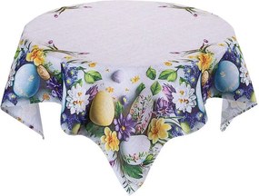 Stredový obrus s potlačou VEĽKONOČNÉ VAJÍČKA 85 x 85 cm