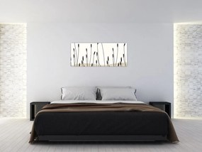 Obraz - Grafická lúka N⁰3 (120x50 cm)