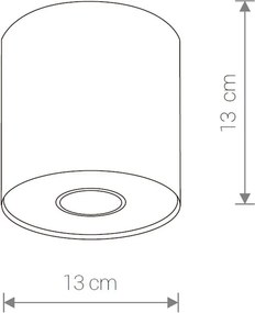 Svietidlo Nowodvorski POINT GRAPHITE 6007