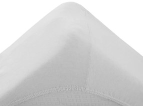 Jersey plachta do detskej postieľky biela 70x140 cm