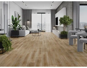 Mexen San Marcos, vinylová podlaha 1240x182 mm SPC 6,5 mm, IXPE 1,5 mm, 4-stranná V-drážka, dub, F1048-1240-182-505-4V1-01