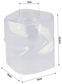 BERGE Závesné stropné svietidlo LED drevený trám 2xE27 štvorcový luster Rollable