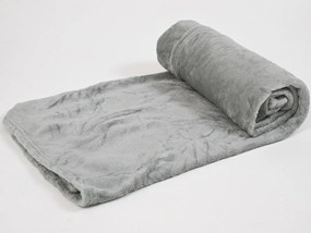 Plyšový ŠKREČOK s detskou dekou vo vnútri, sivý