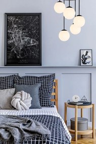 Toolight Toolight, stropné svietidlo 5xE27, APP1816-5CPR, čierna matná, OSW-00666