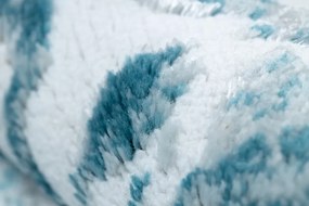 styldomova Krémovo-modrý FEME koberec 8724 ornament