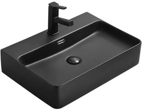 Mexen LARA umývadlo, 60x42 cm, čierna-matná, 21166085