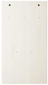 Biela predsieňová zostava z borovicového dreva 55x100x2 cm Anita – Støraa