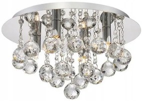 Toolight - Krištáľová stropná lampa Glamour 3xG9 APP403-C, chrómová, OSW-00550