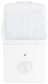 LED svietidlo + bočné svetlo, 1x LED 0,5w 4000k, w, pohybový senzor