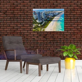 Sklenený obraz - Miami, Florida (70x50 cm)