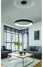 Azzardo AZ5066 - LED Stmievateľný luster na lanku ANTONIO LED/80W/230V čierna + DO