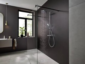 Hansgrohe Croma Select S, Showerpipe 280 1jet EcoSmart 9 l/min s termostatom, chróm, HAN-26794000
