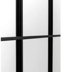 Finestra nástenné zrkadlo čierne 90x180 cm