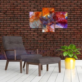 Obraz - Abstraktné atramentové umenie (90x60 cm)