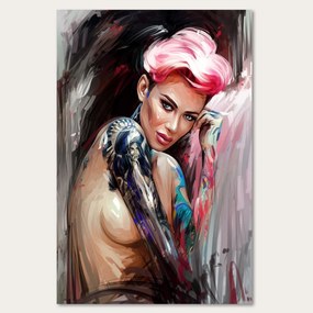 Gario Obraz na plátne Žena si zakrýva prsia - Dmitry Belov Rozmery: 80 x 120 cm