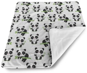 Sablio Deka pre bábätko Pandy s vetvičkou - 90x120 cm
