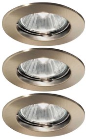 Ideal Lux - SADA 3x Podhľadové svietidlo 1xGU10/50W/230V