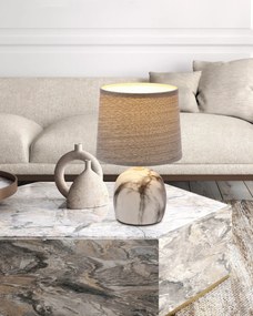 PROXIMA.store - Moderná stolná lampa ADELINA FARBA: sivá