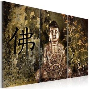 Artgeist Obraz - Buddha statue Veľkosť: 120x80, Verzia: Standard