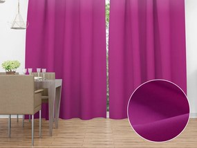 Biante Dekoračný záves Rongo RG-028 Purpurový 140x140 cm