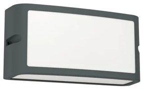 Eglo 900808- LED Vonkajšie nástenné svietidlo CAMARDA LED/10,5W/230V antracit IP54