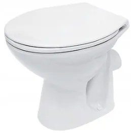 Cersanit President II, antibakteriálne toaletné sedátko z polypropylénu, biela, K98-0028