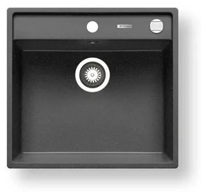 Pyramis 70007601 - Kuchynský drez CAMEA 50x53 cm granit/čierny