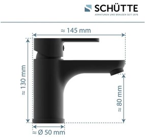 Schütte Kúpeľňová batéria Denver (umývadlová batéria)  (100320192)