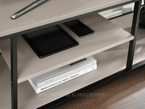TV stolík/skrinka Jabalinas (čierna). Akcia -15%. Vlastná spoľahlivá doprava až k Vám domov. 1137065