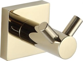 Mexen dvojitý háčik na uteráky, zlatý - 7081835-50