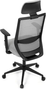 Kancelárska stolička sivá KA-V3329 GREY