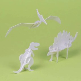 DECOLED Omaľovánky A4 puzzle svet dinosaurov 2v1