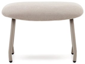 Béžový taburet Belina – Kave Home