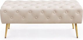 Taburet Monaco béžový